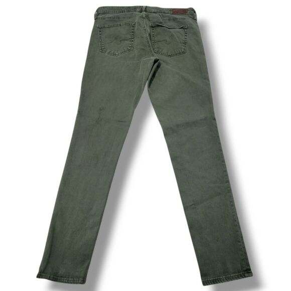 Adriano Goldschmied Jeans Size 27R W28"L28" The Abby Ankle Mid Rise Super Skinny - Picture 3 of 7